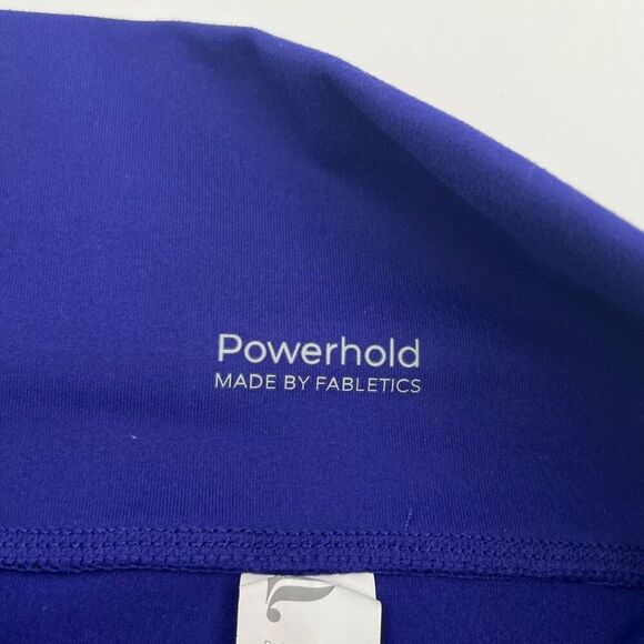 FABLETICS Leggings Womens XL Purple Define Powerhold Side Banner Pull On Stretch - Picture 5 of 13